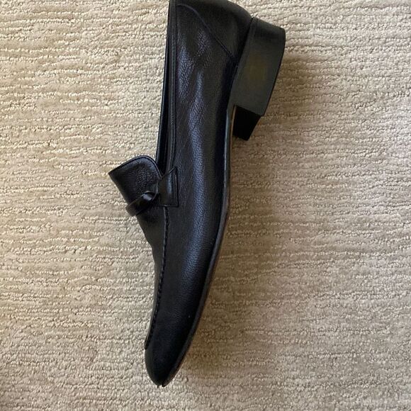 Bally of Switzerland Mens Savoya Black Leather Shoes, Size 9.5 - Picture 4 of 16